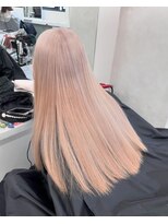 ベレーザ 渋谷神南(Beleza)&nbsp;16191ブリーチ＆ダブルカラーパールベージュホワイトブロンド