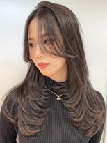 ヨロ 渋谷(YOLO)&nbsp;韓国ヘアーハッシュカットレイヤーカットハイライトカラー