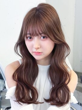 アルバム 渋谷パルコ(ALBUM) ロング顔周りレイヤーフェイスフレーミングおくれ毛_F20992