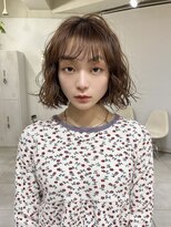 メゾンアクア 表参道(Maison ACQUA)&nbsp;ミディアムパーマデジタルパーマボブパーマ表参道ボブパーマ