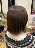 【ボブ×ベージュ】クラゲヘアー/ココアベージュ/鎌取/林愛華