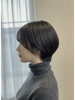 クローバー(clover)&nbsp;丸みショート＋髪質改善トリートメント