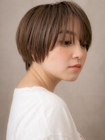カバーヘア 上尾西口店(COVER HAIR)&nbsp;ウォームブラウン似合わせカット小顔丸みショートX上尾10代20代
