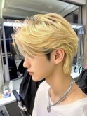 サーフカール/スパイキーショート/ブルーブラック