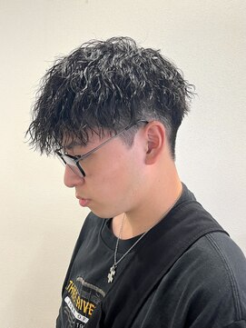 メンズサロンスタイル 茅ヶ崎(Men's salon STYLE) MEN’S HAIR/縦落ちパーマ/刈り上げマッシュ/茅ヶ崎