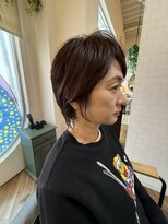 バーチ ウシワカマル(BIRCH ushiwakamaru) 大人艶髪ベージュカラーショートヘア/圧倒的技術のショートヘア