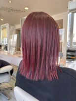 ヘアークラフト アニー 南郷18丁目店(HAIR CRAFT Annie)&nbsp;ピンク