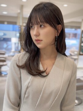 アクシス ナゴヤ(AXIS NAGOYA) 北野イメチェン/ピンクベージュ/アンブレラカラー/前髪/名古屋駅