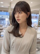 アクシス ナゴヤ(AXIS NAGOYA) 北野イメチェン/ピンクベージュ/アンブレラカラー/前髪/名古屋駅