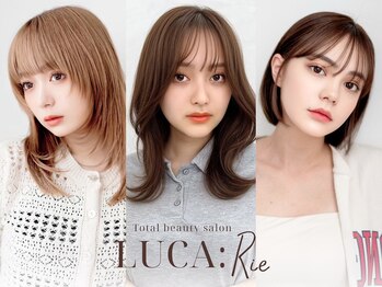 ルカリエ(LUCA:Rie)の写真/韓国風レイヤー×顔まわりで一気に垢抜け♪前髪・おくれ毛までこだわる小顔カットはルカリエにお任せ☆#蕨