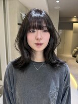 サンド 池袋 2nd(sand) 鎖骨ミディアム × オリーブグレージュ♪