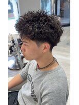 アヴァンス 広島本通店(AVANCE.)&nbsp;スパイキーショート ピンパーマ