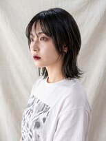 ココカラヘアー ニコ(cococara hair nico)&nbsp;ウルフカット/レイヤーカット/ミディアムウルフ/前髪あり