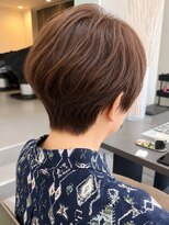 ニコ(nico...) シドウ/40代50代/くせ毛風パーマ/ショート/麻生