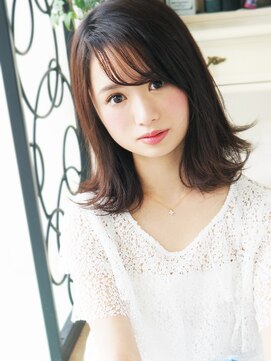 ジュレベール(JurerBelle) 【ジュレベール 松田】 お洒落ナチュラル可愛い外ハネロブ☆