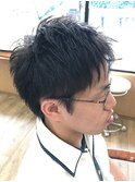 ツーブロックネープレスサクッとショート