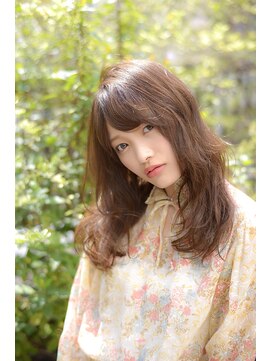 アーツリタ 町田(arts lita) 【arts lita 町田】ピンクベージュ☆セミロングウェーブ☆