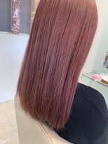 カイム ヘアー(Keim hair) ピンクヘアー/韓国風/韓国ヘア/ハイトーン/ストレートロング
