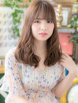 カバーヘア ブリス 大宮西口(COVER HAIR bliss) くせ毛風オンブレニュアンスカラー小顔カール大宮20代30代40代a!