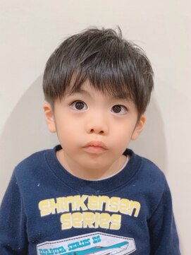 チェアー ヘアスパネイル(Chair hair spa nail) 【CHAIR】キッズショート　マッシュ　エアリーバング