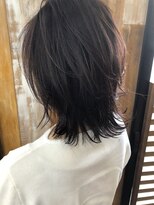 バンビ プライベート サロン(Bambi private salon)&nbsp;色気漂う大人のくびれミディアムレイヤー　*Bambi 松平愛*