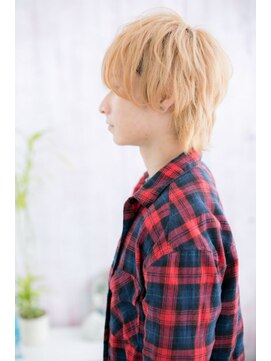 ヘアアンドビューティー ミック(Hair & Beauty miq) ミディアムウルフでワイルド感！b