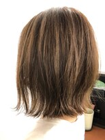 クラン 六甲道(Chlan) 切りっぱなし濡れ髪シアベージュ