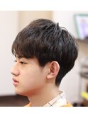 メンズのパーマスタイル