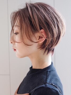 アルバム 銀座(ALBUM GINZA) ショートボブ_ショートパーマホワイトアッシュ_ba313731