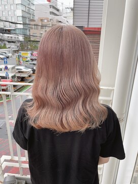 ラフトーキョウセカンド(RAF TOKYO 2nd) 【RAF TOKYO 2nd Rina 】ピンクベージュ×艶カラー