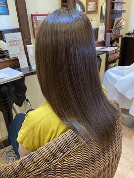 ヘアーリゾート トリップ(Hair Resort Trip) 酸熱トリートメント×とろみベージュ