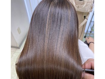 半個室型髪質改善 alpha hair salon 久留米店