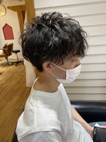 アヴァンス 天王寺店(AVANCE.) MEN'S HAIR クールマッシュ×スパイラルパーマ