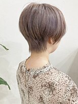 アリウス(ALIUS by posh) 【ALIUS 池袋 小川】ショート×紫寄りのペールグレージュ
