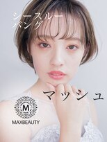 シースルーバングマッシュショート☆[銀座/東京駅]髪質改善