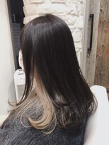 シエル(ciel) 艶々ミディアム☆インナーシルキーベージュ