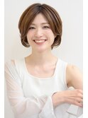大人お洒落ショートボブ
