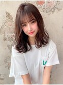 大人可愛いニュアンスヘア