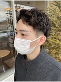 メンズ×ニュアンスパーマ