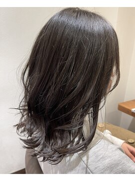 ヘアーメイク ジェルム(HAIR MAKE germe) 顔周りミディアムレイヤー