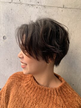 アッシュ 久我山店(Ash) ハンサムショート前髪なし