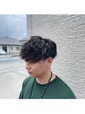 ☆波巻きツイスパ×ショートマッシュ☆ 横山飛翔