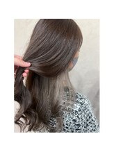 【sea×THROW】　透明感×インナーカラー