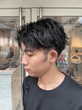 ヒューマン トシマエン 練馬 豊島園(HUMAN) 【takeru】-メンズ波巻きパーマ-