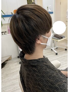 アルターシェリー(aL-ter che'rie) ツーブロック×マッシュ[波巻き/ハイライト/マッシュパーマ]