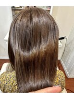 ヘアーアンドスパ アン コントゥール(hair&spa an contour) サラつやストレート