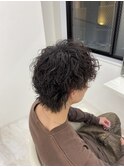 波巻き/ハイライト/マッシュパーマ/ウルフ[横浜駅]