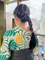 ガルボ ヘアー(garbo hair)&nbsp;卒業式ヘア卒業式セット高知美容院10代20代