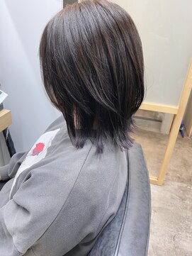 フレーム なんば店(FRAME) ソフトウルフ×バイオレット