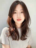 10代20代30代大人かわいい韓国風ミルクティーベージュ韓国ヘア